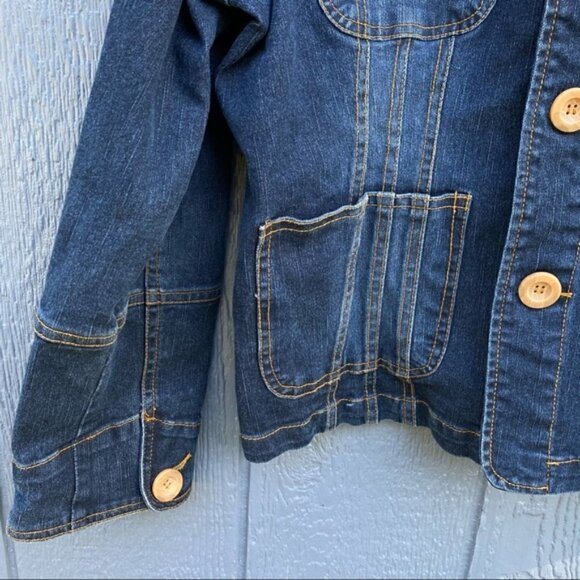 Tulle Jean Jacket - Picture 4 of 5